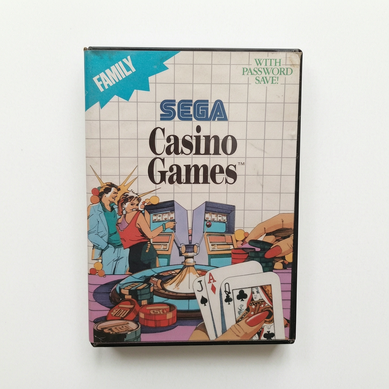 Casino Games Sega Master System Version FRA