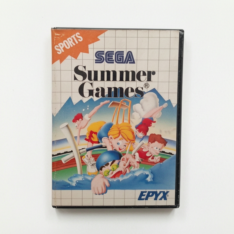 Summer Games Sega Master System Version FRA