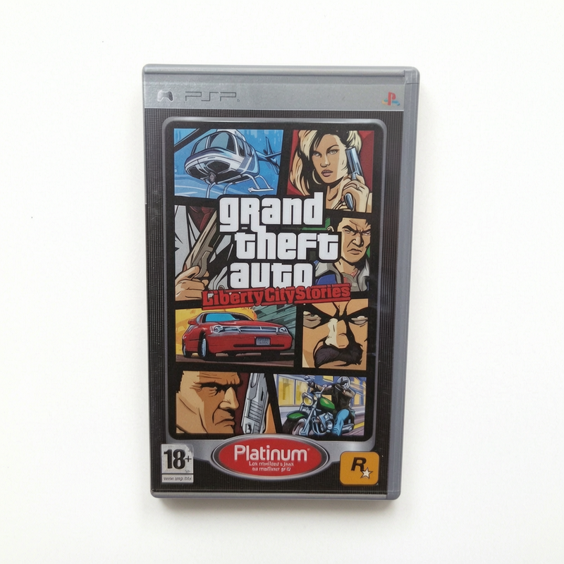 Grand Theft Auto Liberty City Stories Platinum Playstation Portable (PSP) Complet FRA