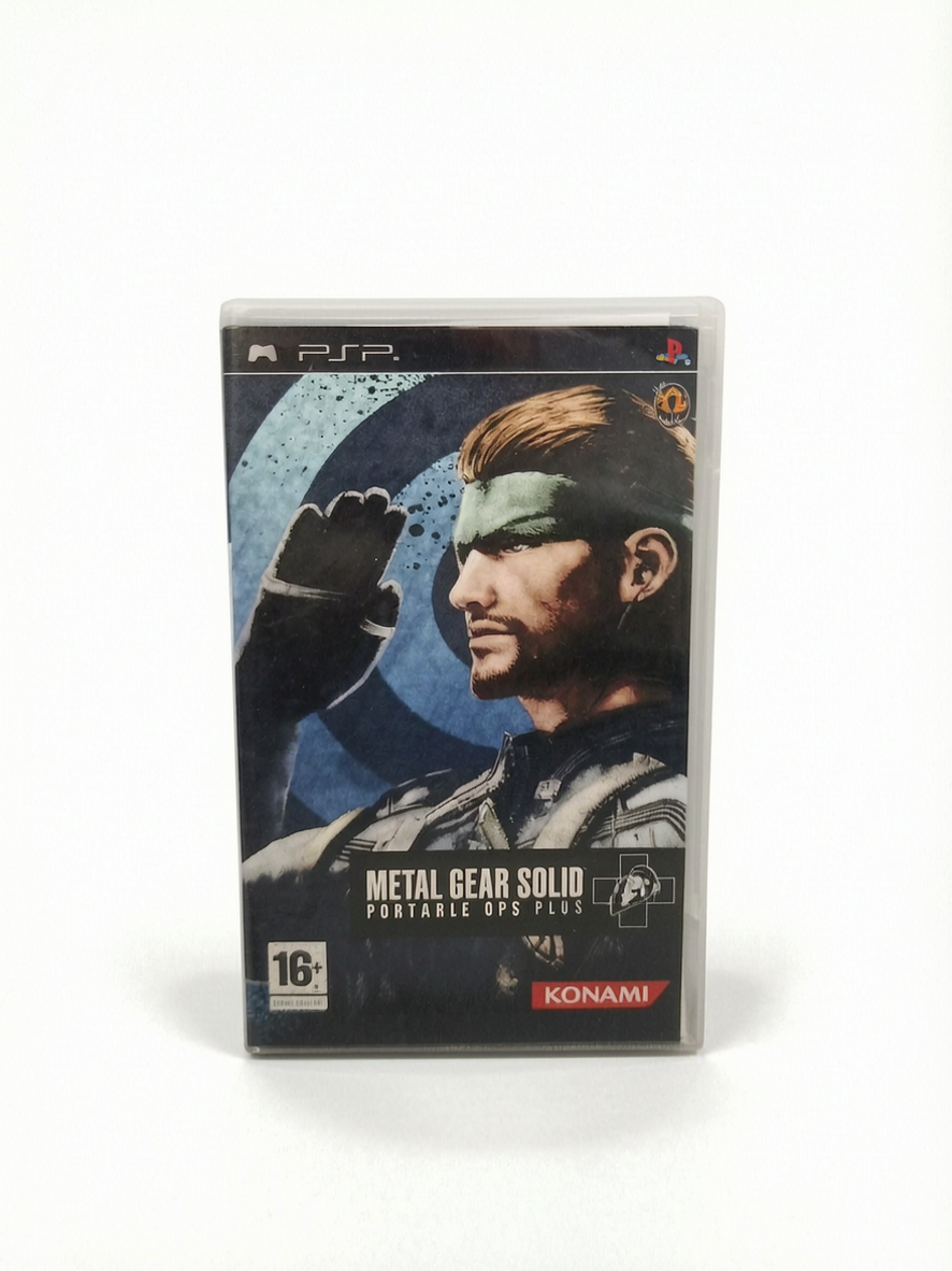 Metal Gear Solid Portable Ops plus Playstation Portable (PSP) Complet FRA