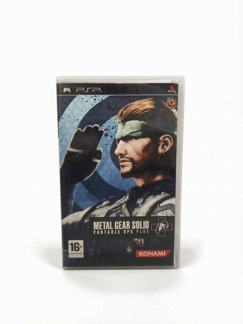 Metal Gear Solid Portable Ops plus Playstation Portable (PSP) Complet FRA