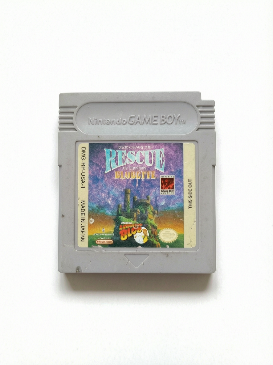 The Rescue of Princess Blobette Game Boy Version USA en loose