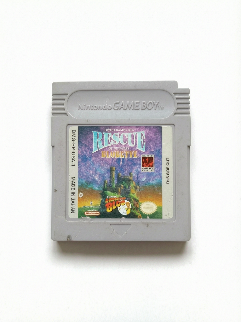 The Rescue of Princess Blobette Game Boy Version FRA en loose