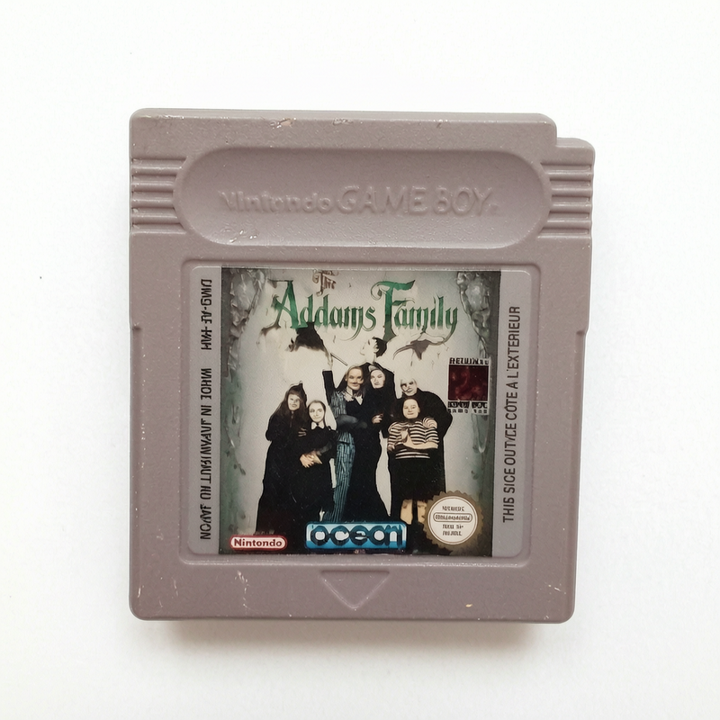 Addams Family Game Boy Version FRA en loose