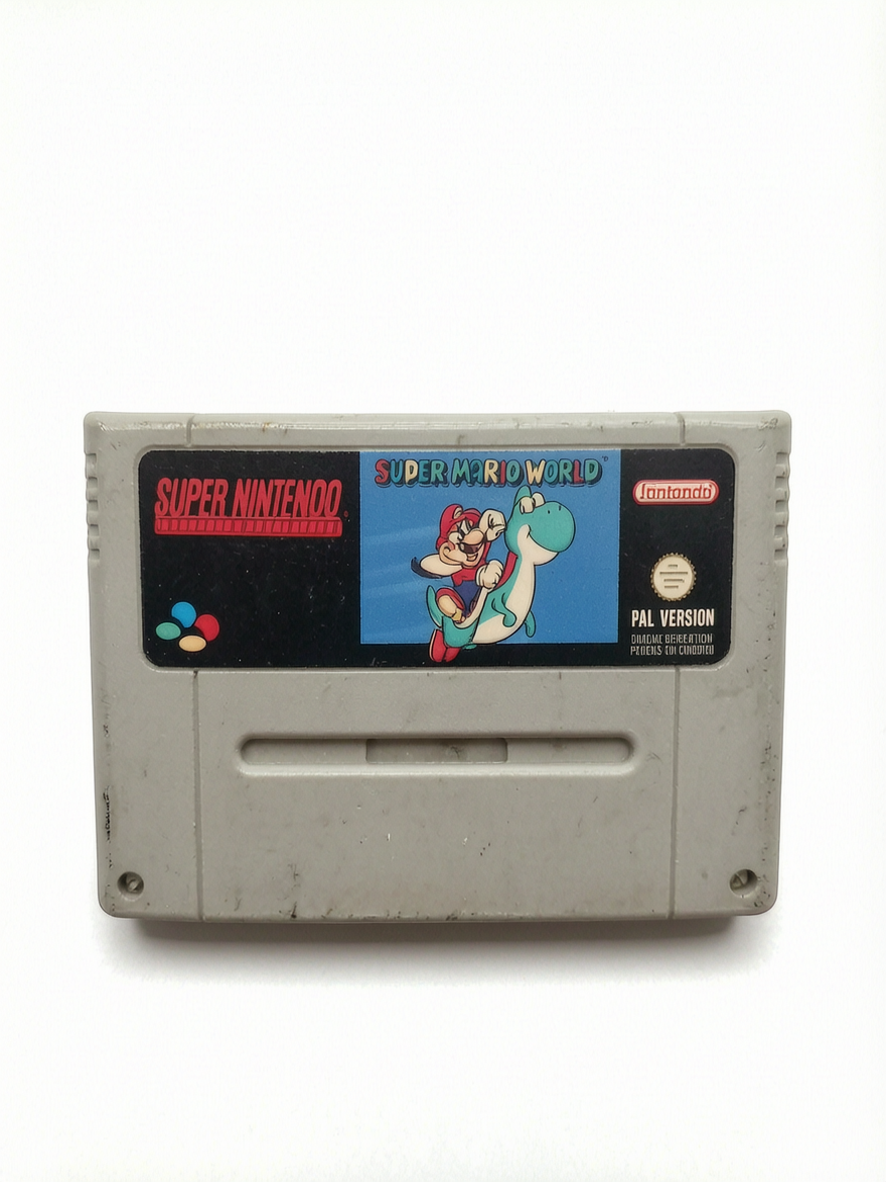 Super Mario World Super Nintendo (SNES) en loose Version FRA