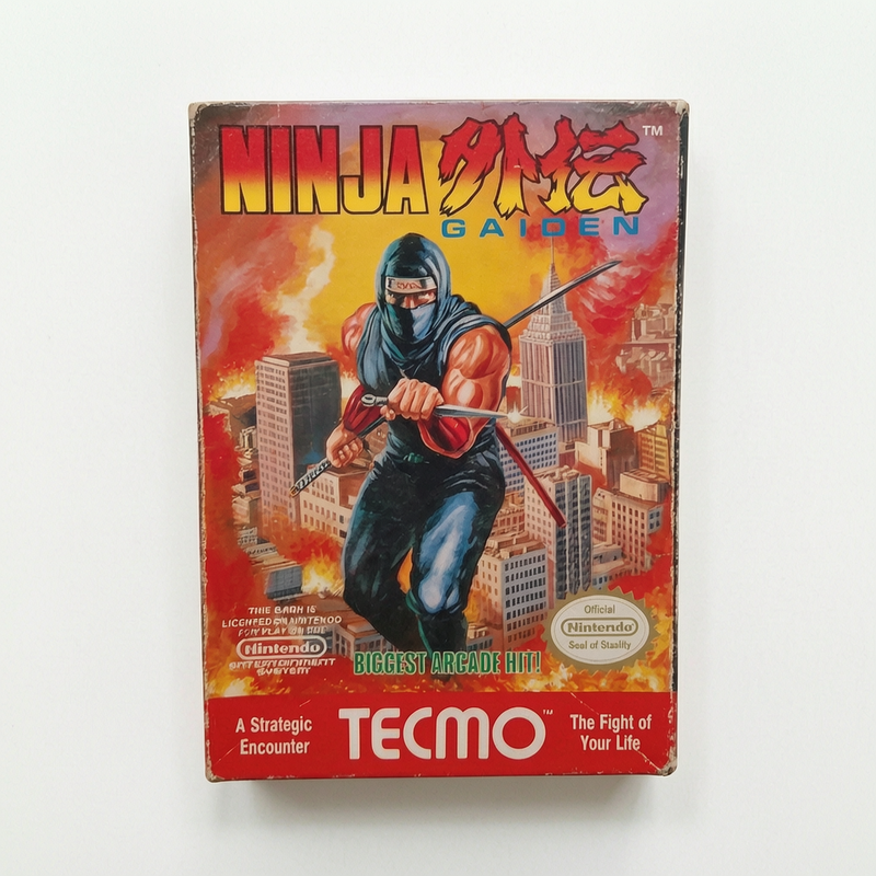 Ninja Gaiden Nintendo NES Version USA en boite