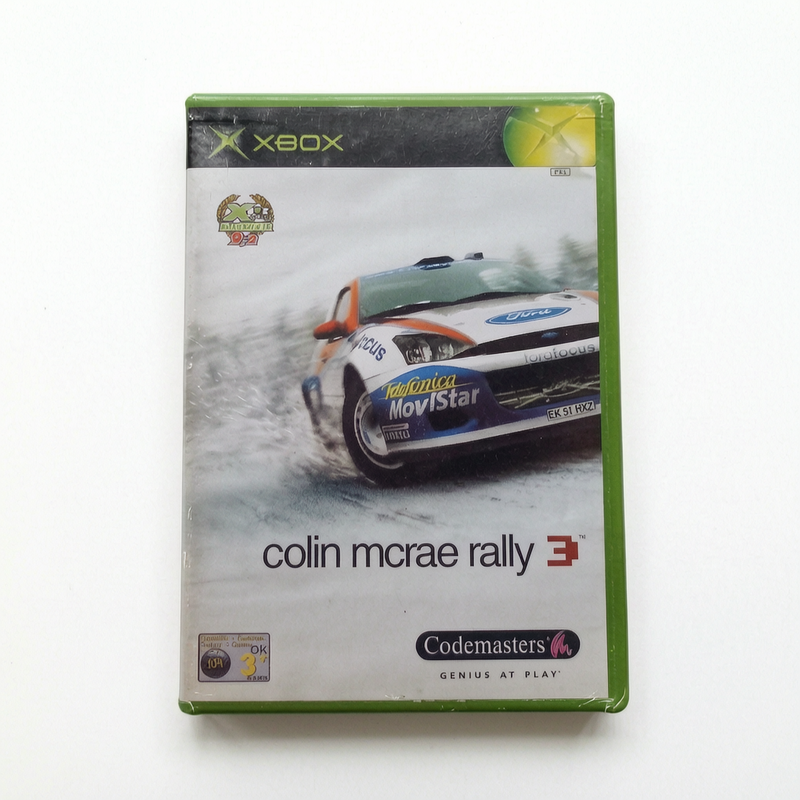 Colin Mcrae Rally 3 Xbox Classics complet en Français