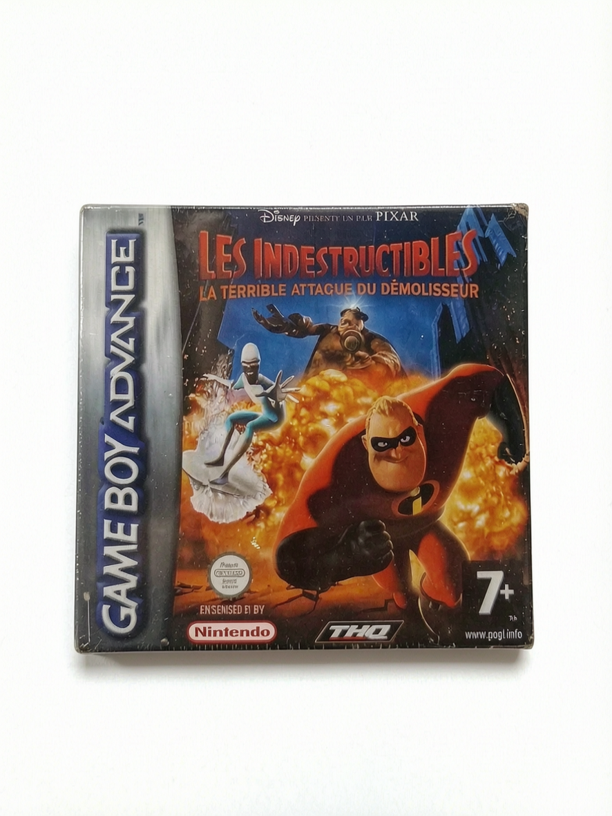 Indestructibles la terrible attaque du démolisseur Game Boy Advance (GBA) en boite complet Version FRA Neuf