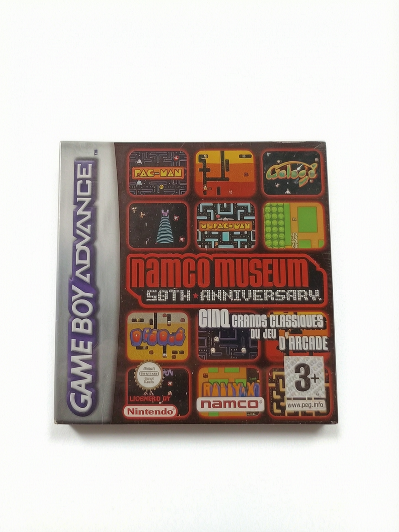 Namco Museum Game Boy Advance (GBA) en boite complet Version FRA Neuf (reblister)