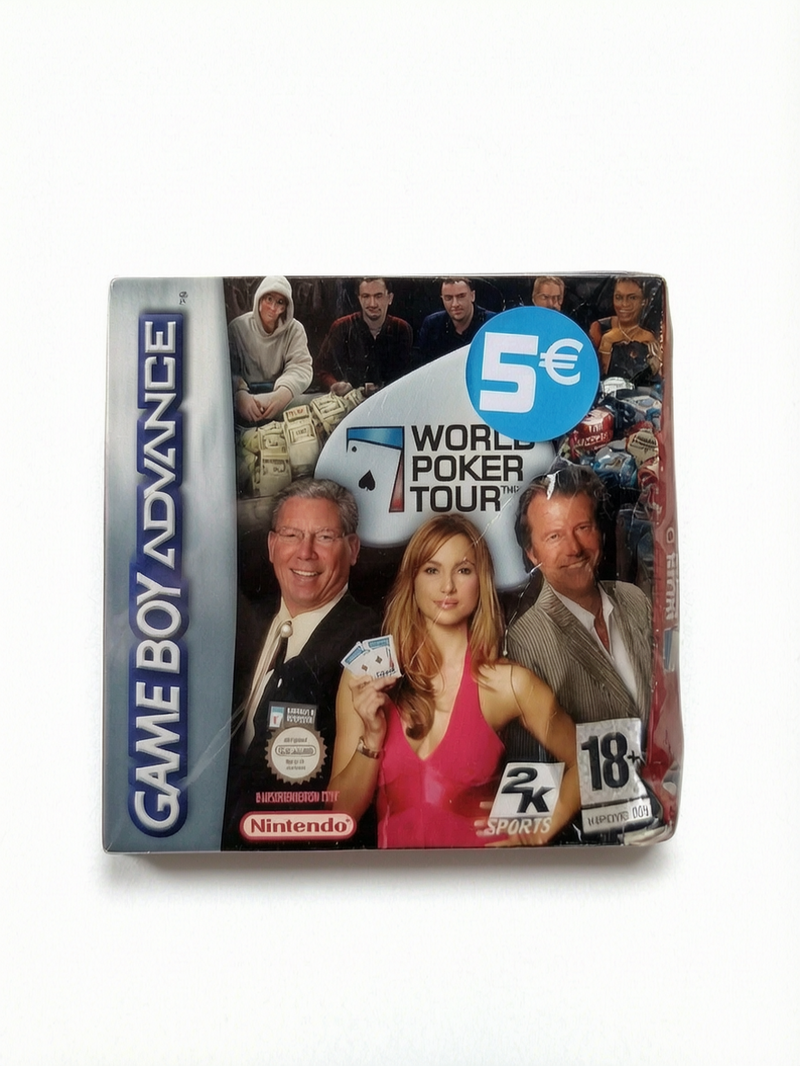World Poker Tour Game Boy Advance (GBA) en boite complet Version FRA Neuf (reblister)