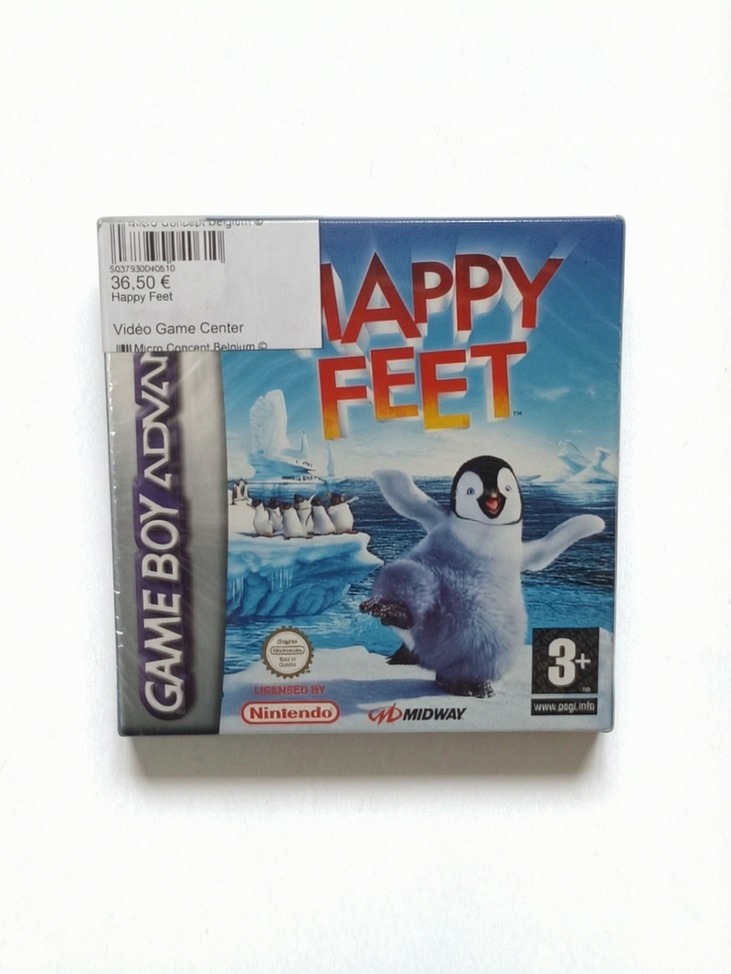 Happy Feet Game Boy Advance (GBA) en boite complet Version FRA Authentique Neuf