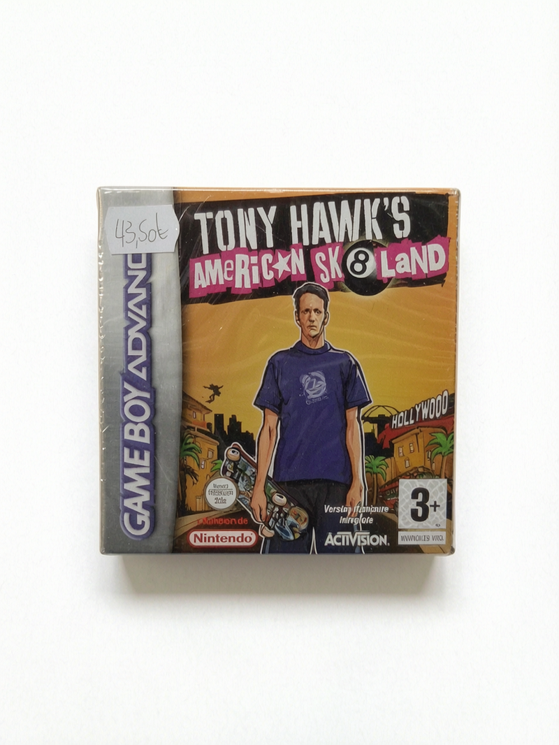 Tony hawk's American Wasterland Game Boy Advance (GBA) en boite complet Version FRA Authentique Neuf