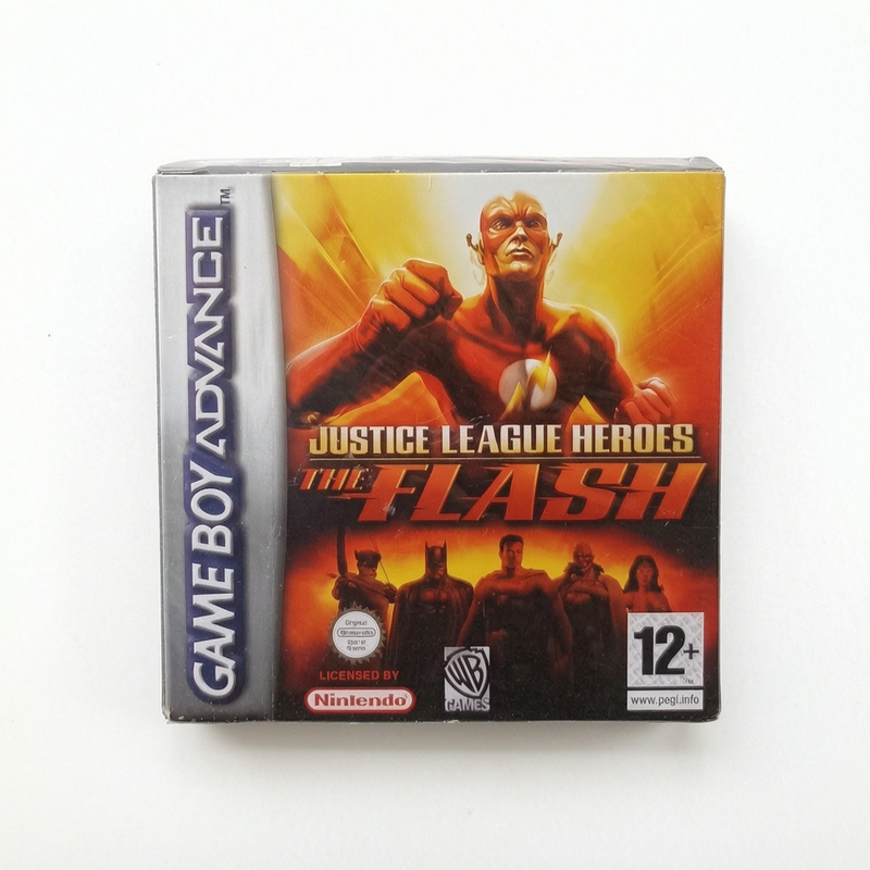 The Flash Justice League Heroes  Game Boy Advance (GBA) en boite complet Version FRA Authentique Neuf
