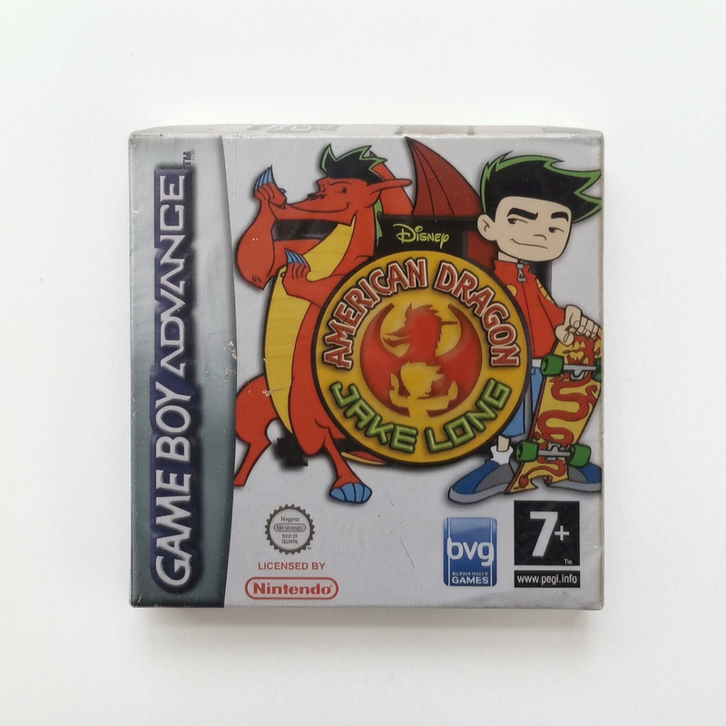 Jake Long American Dragon Disney Game Boy Advance (GBA) en boite complet Version FRA Authentique Neuf