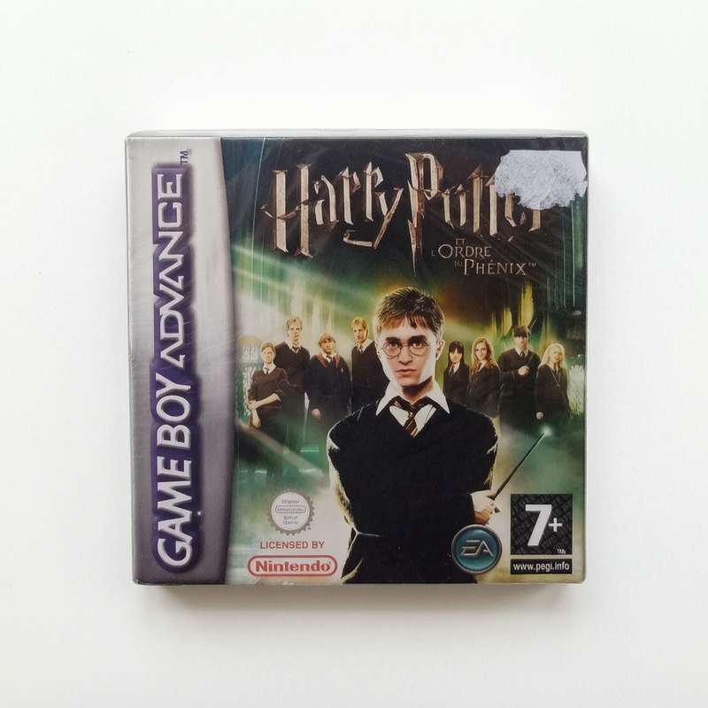 Harry Potter Et L'ordre du Phénix Game Boy Advance (GBA) en boite complet Version FRA Authentique Neuf