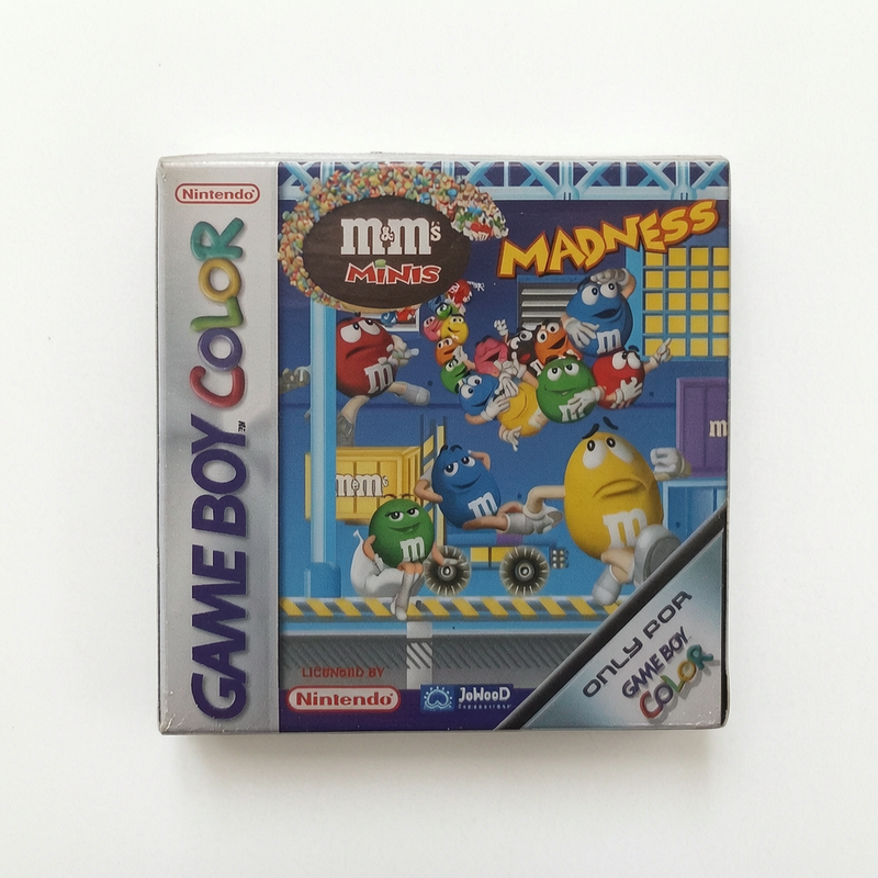m & m's Minis Madness Game Boy Advance (GBA) en boite complet Version FRA Neuf (reblister)