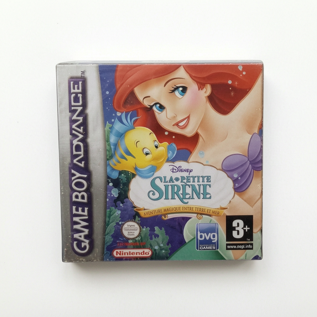 Disney La Petite Sirene Game Boy Advance (GBA) en boite complet Version FRA Authentique Neuf