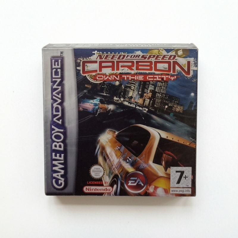 Need For Speed Carbon Own The City Game Boy Advance (GBA) en boite complet Version FRA Authentique Neuf