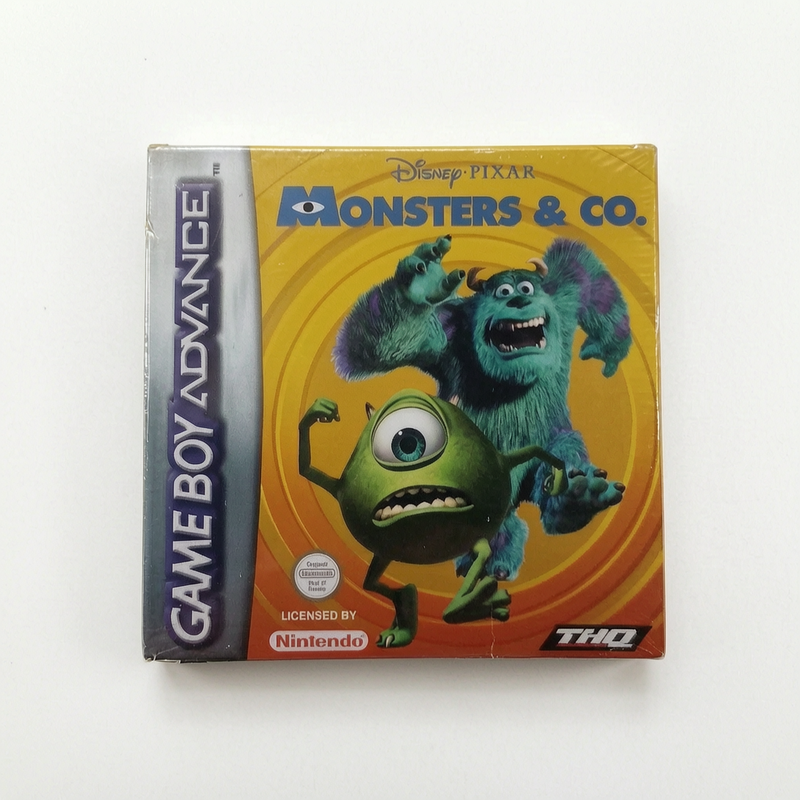 Disney's Monsters & Co Game Boy Advance (GBA) en boite complet Version FRA Authentique Neuf