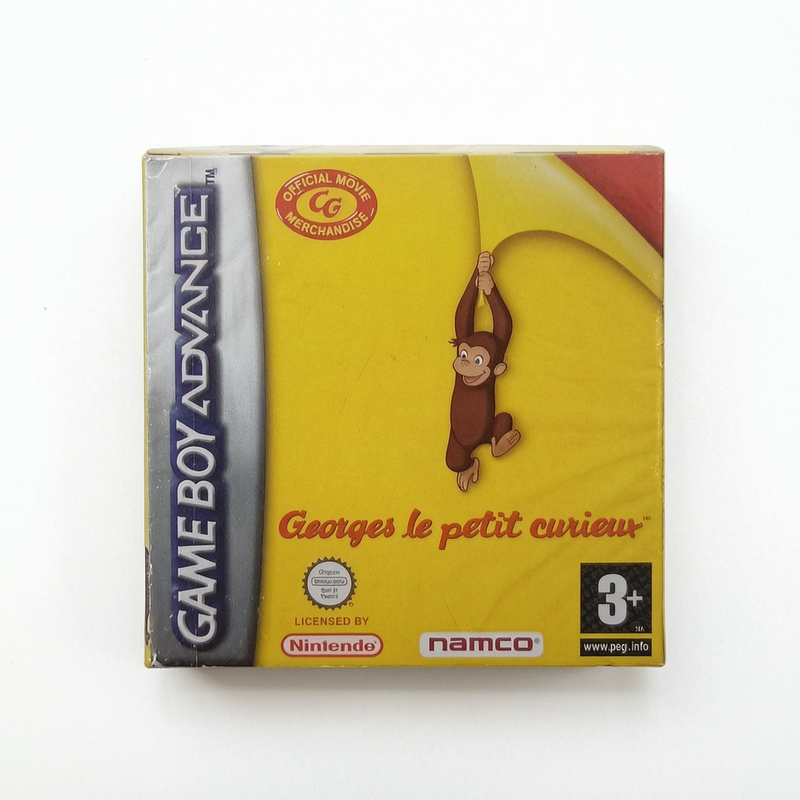 Georges le Petit Curieux Game Boy Advance (GBA) en boite complet Version FRA Authentique Neuf
