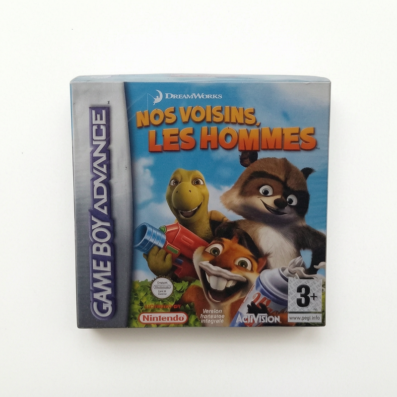 Nos Voins Les Hommes Game Boy Advance (GBA) Version FRA Authentique Neuf