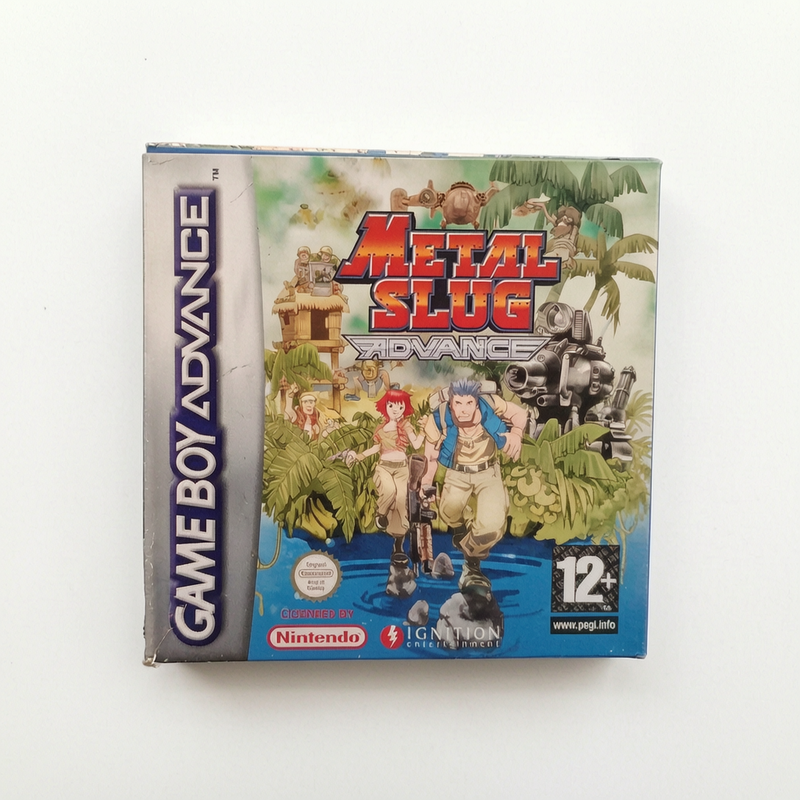 Metal Slug Advance Game Boy Advance (GBA) en boite complet Version FRA