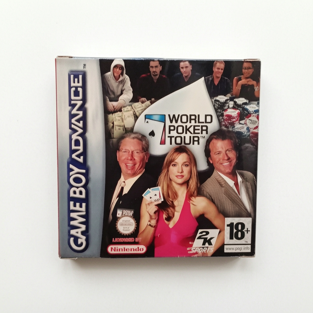 World Poker Tour Game Boy Advance (GBA) en boite complet Version FRA