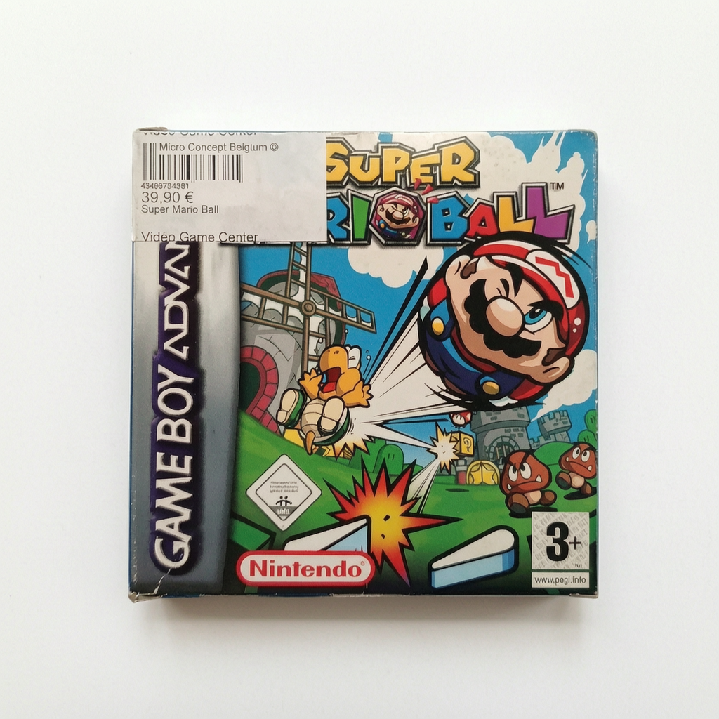 Super Mario Ball Game Boy Advance (GBA) en boite complet Version FRA