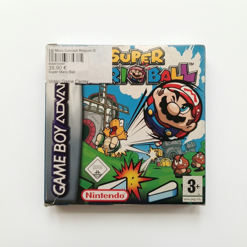 Super Mario Ball Game Boy Advance (GBA) en boite complet Version FRA