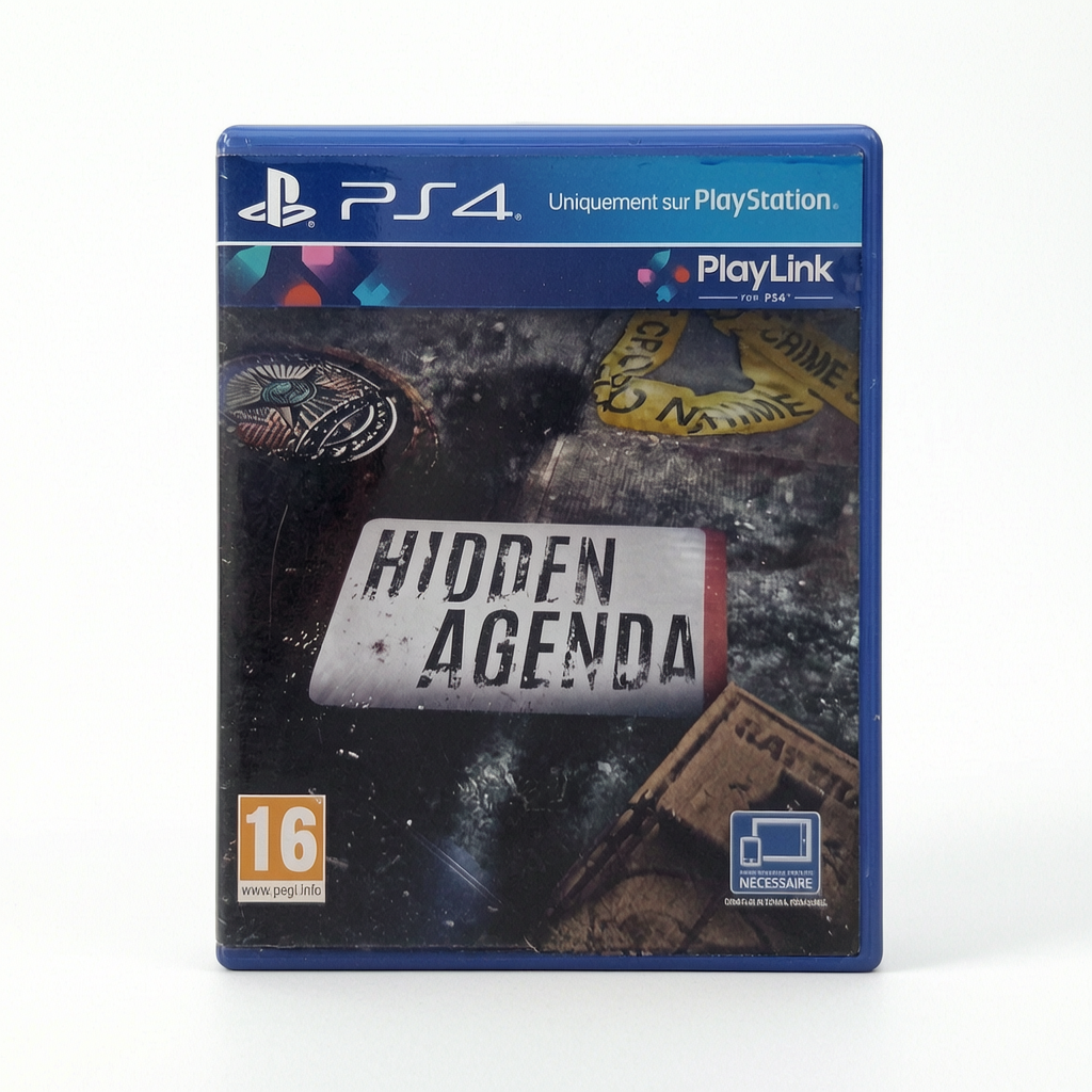 Hidden Agenda Playstation 4 (PS4) Complet en FRA