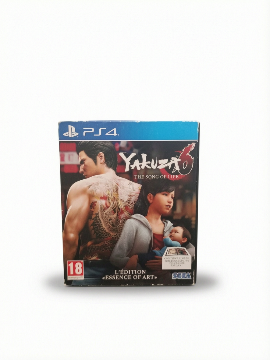 Yakuza 6 Edition Essence of Art Playstation 4 (PS4) Complet en FRA