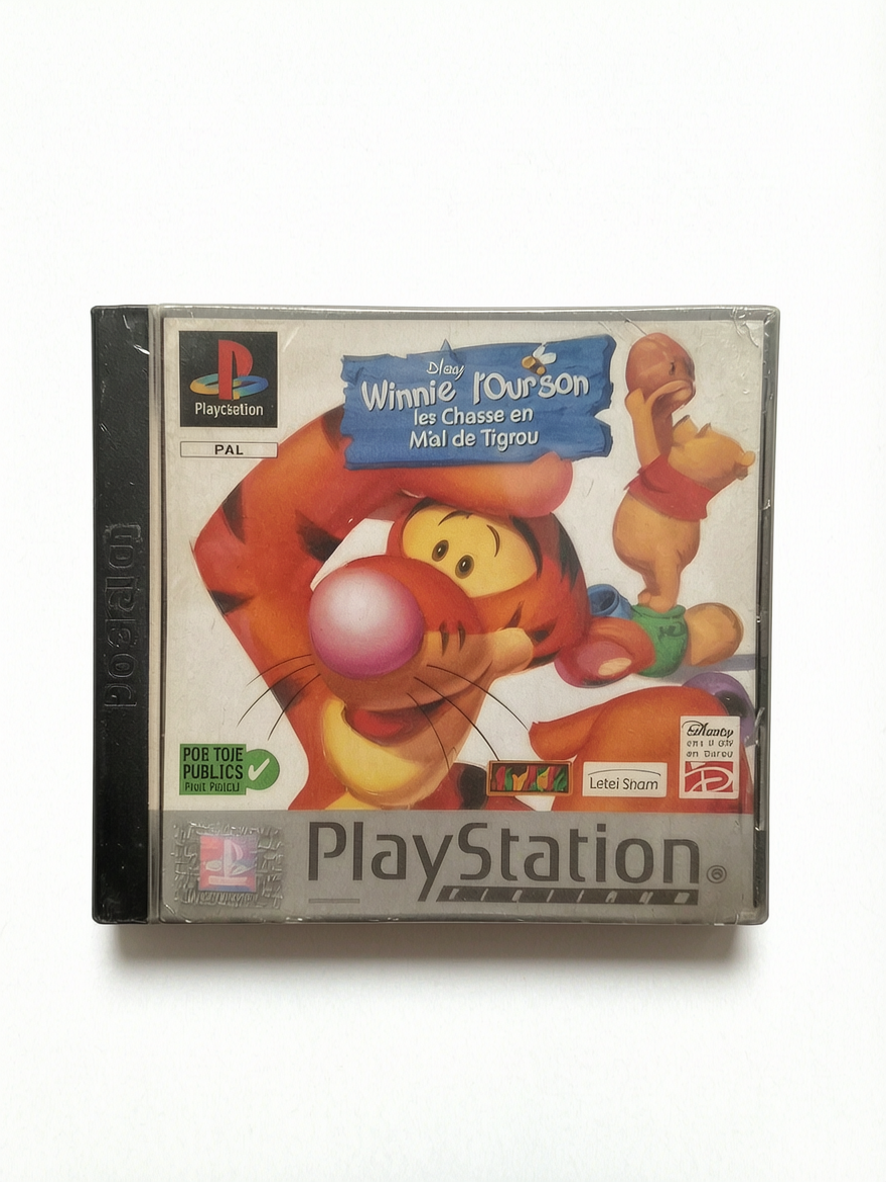 Wiinie L'ourson Version Platinum Playstation 1 (PS1) Complet en FRA