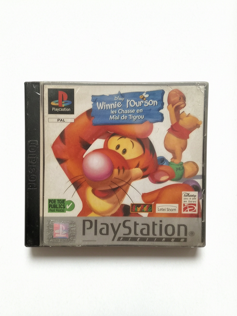Wiinie L'ourson Version Platinum Playstation 1 (PS1) Complet en FRA