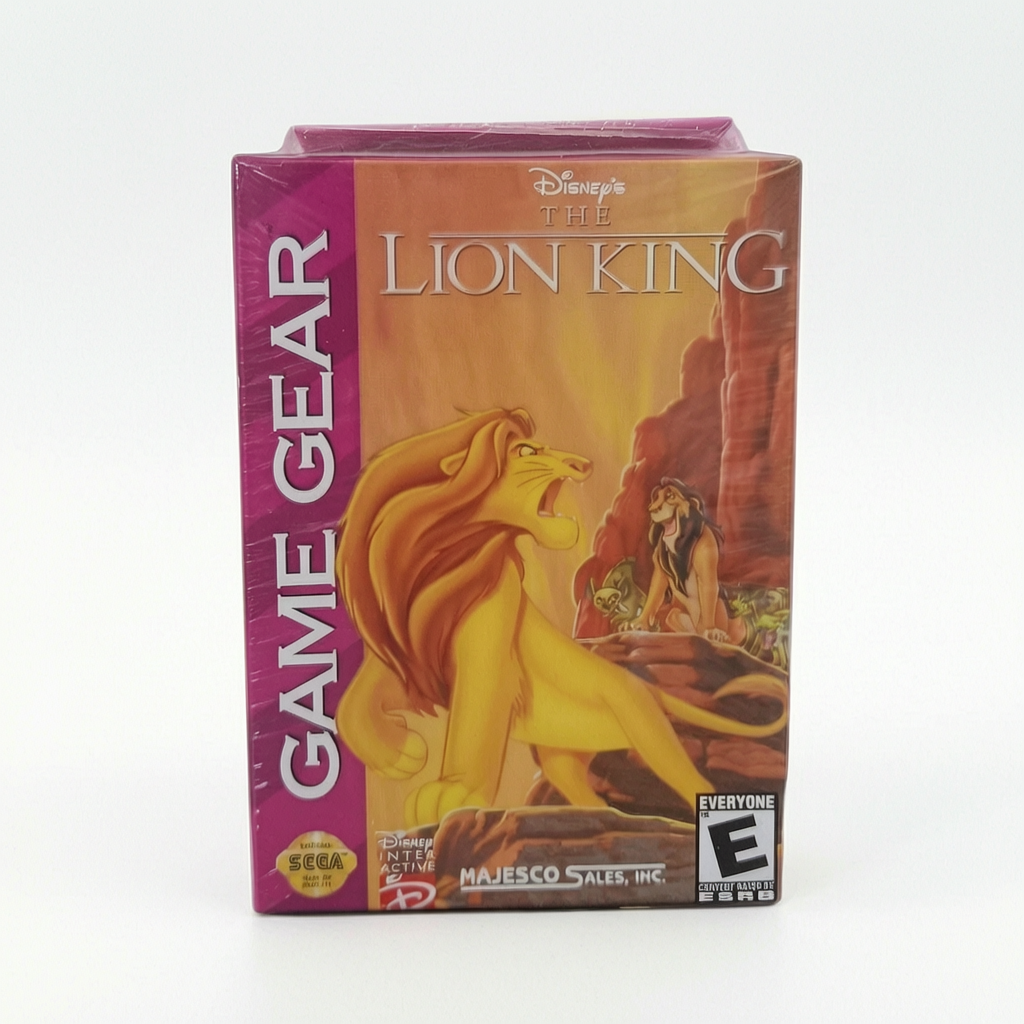 Lion King  GameGear  Version USA Neuf sous blister