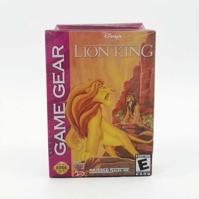 Lion King  GameGear  Version USA Neuf sous blister
