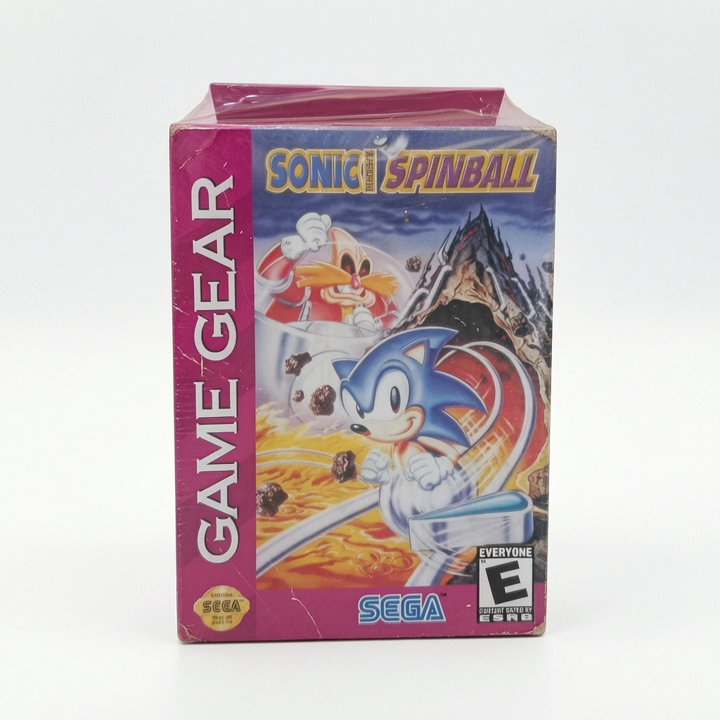 Sonic Spinball GameGear  Version USA Neuf sous blister