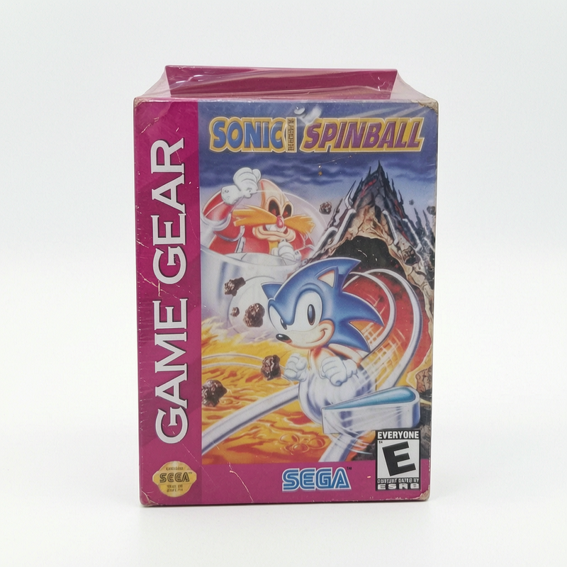 Sonic Spinball GameGear  Version USA Neuf sous blister