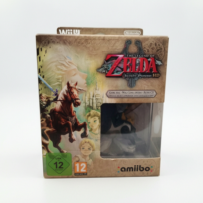 Zelda Twlight Princess HD Pack Collector's Nintendo Wii U Neuf sous blister d'origine