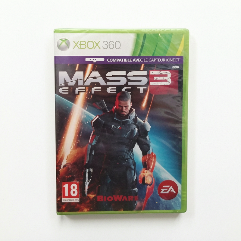 Mass Effect 3 Xbox 360 neuf sous blister d'origine