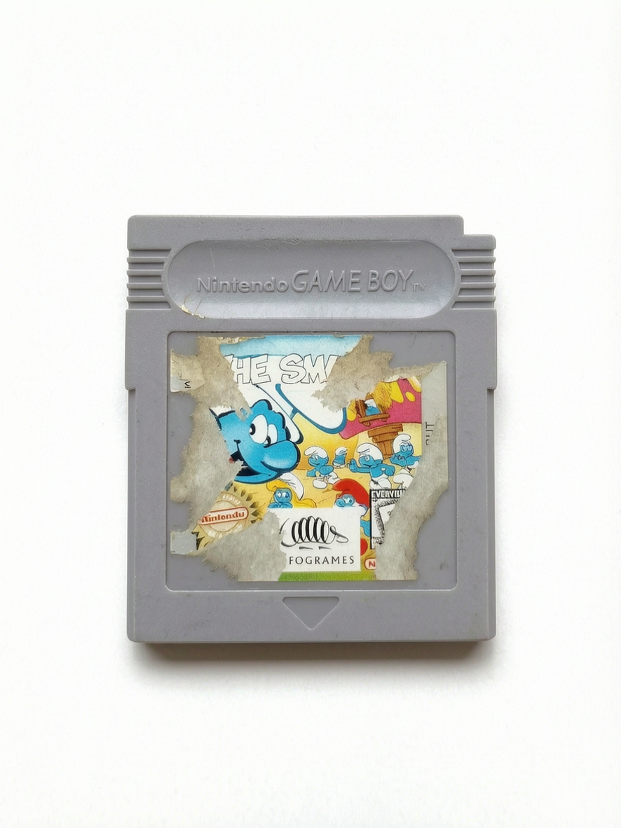 Schtroumpf Game Boy Version USA Seconde Vie