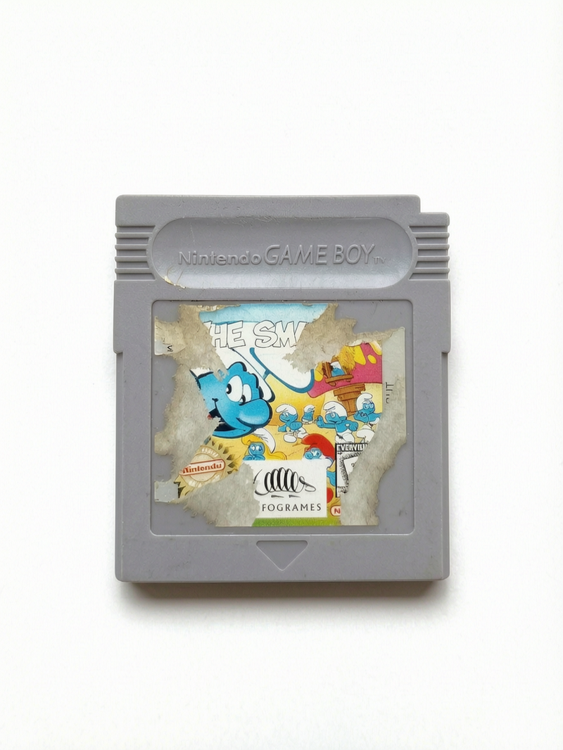 Schtroumpf Game Boy Version USA Seconde Vie