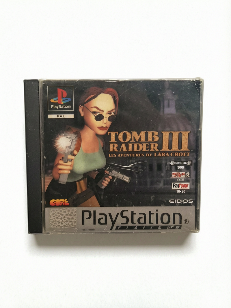 Tomb Raider III Version Platinum Playstation 1 (PS1) Seconde vie