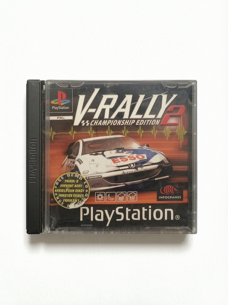 V-rally 2 Playstation 1 (PS1) Seconde vie