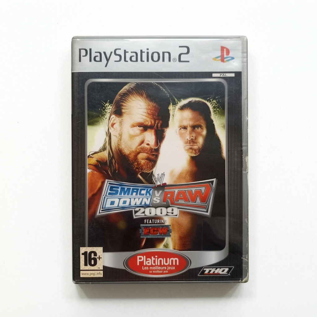 WWE Smackdown vs Raw 2009 - platinum playstation 2 (PS2)