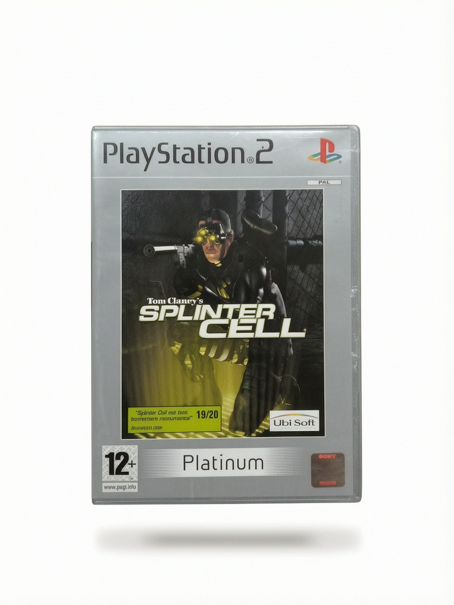 Tom Clancy's Splinter Cell - platinum playstation 2 (PS2)