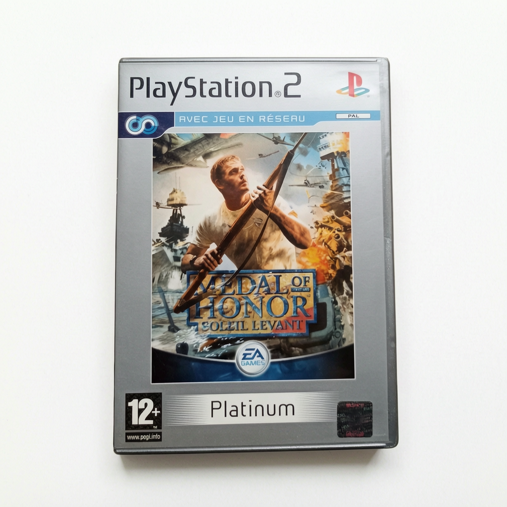 Medal of honor : soleil levant - platinum playstation 2 (PS2)