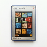 GTA 3 playstation 2 (PS2) Version platinum