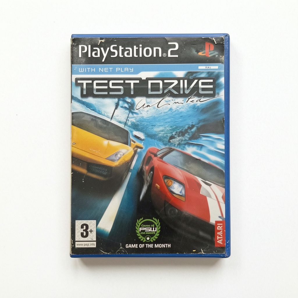 TEST DRIVE UNLIMITED playstation 2 (PS2) Version UK
