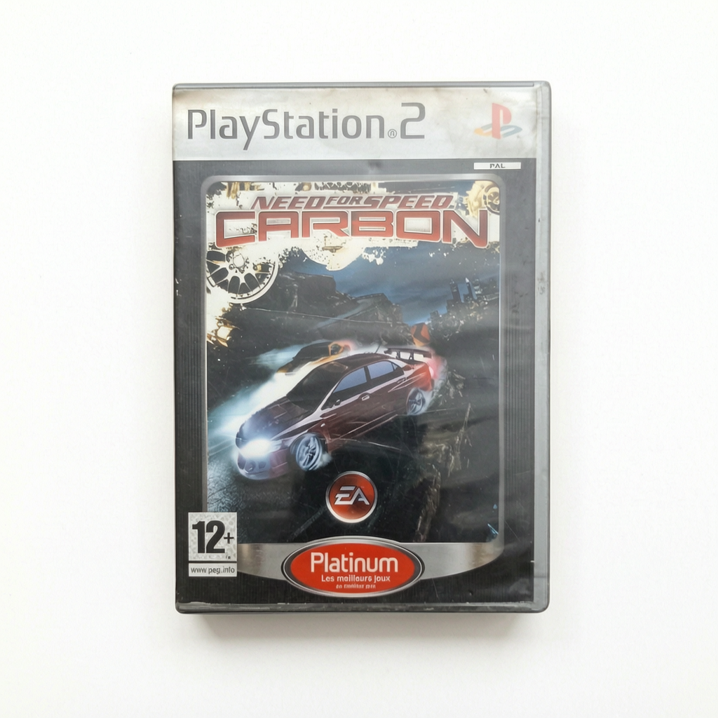 NEED FOR SPEED CARBON playstation 2 (PS2) Version platinum