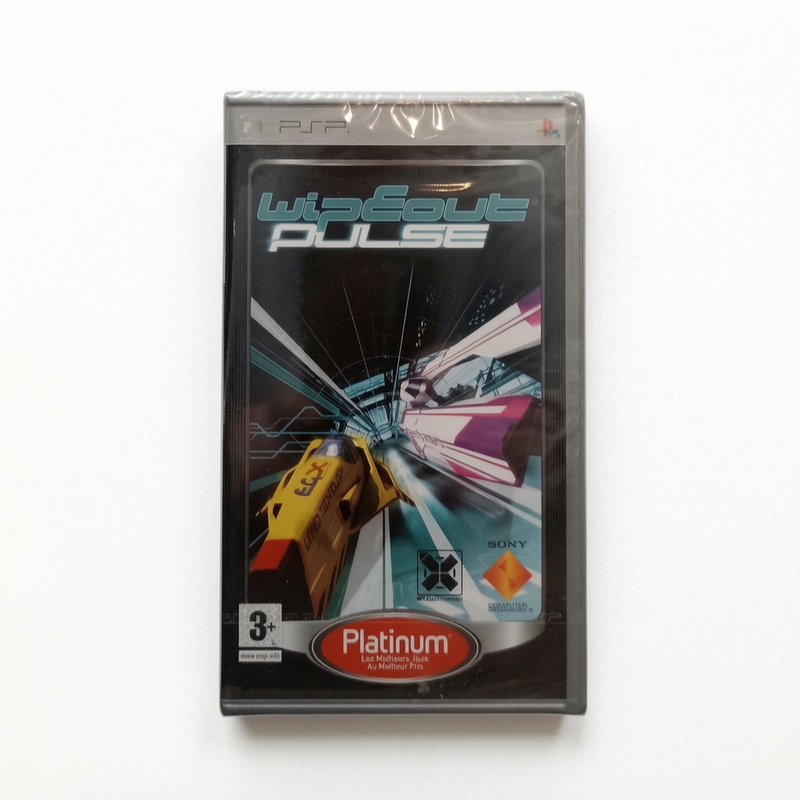 Wipeout Pulse platinum Playstation Portable (PSP) neuf blister FR